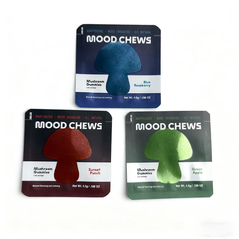 3 أكياس مسطحة بختم جانبي مع سحاب