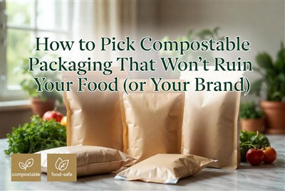 كيفية اختيار التغليف القابل للتحلل والذي لن يدمر طعامك (أو علامتك التجارية)