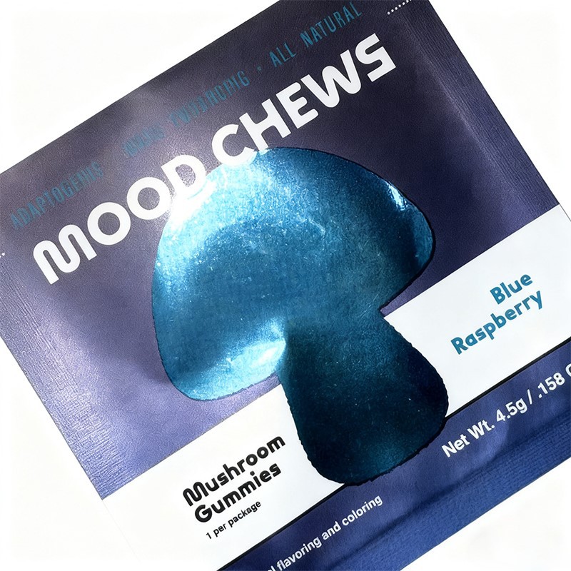 Customized 3 side seal flat pouch with zipper Customized 3 side seal flat pouch with zipper