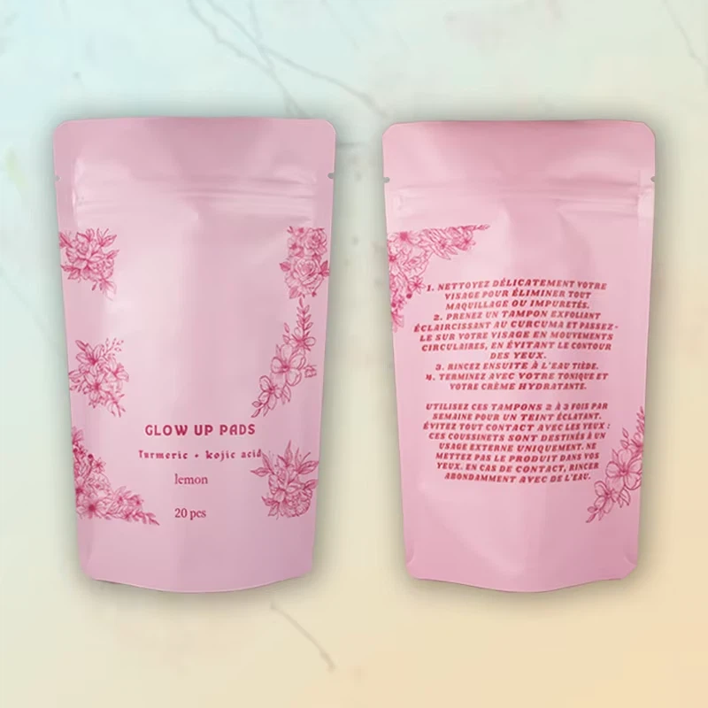 China Recyclable Cosmetic Sample Bags